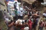 Distribution of food and water